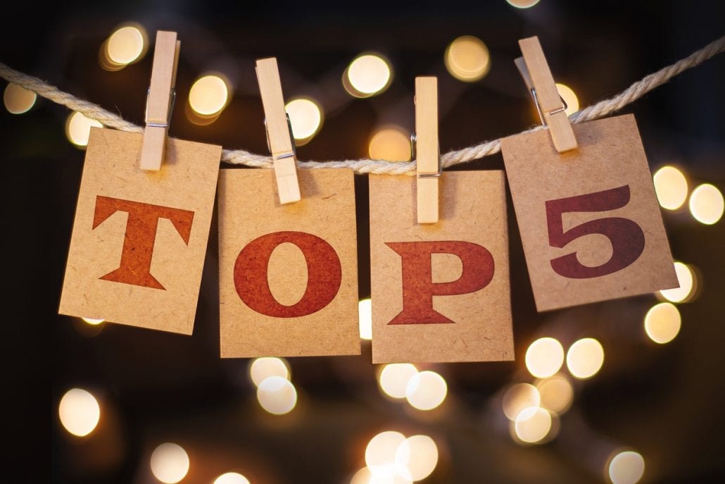 Top 5 blog posts for 2016